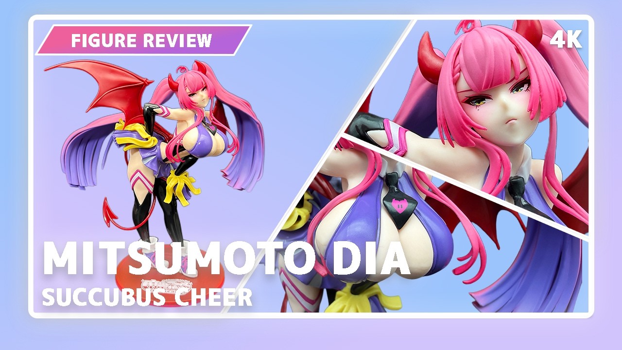Mitsumoto Dia Figure Review – Succubus Cheer Costume | Mahjong