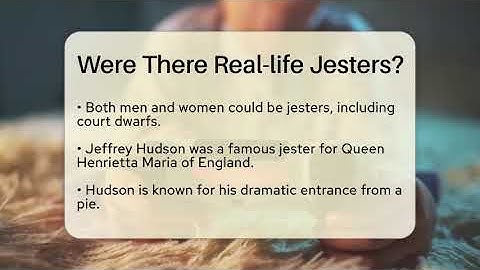 Were There Real-life Jesters? - Video Gamers Vault