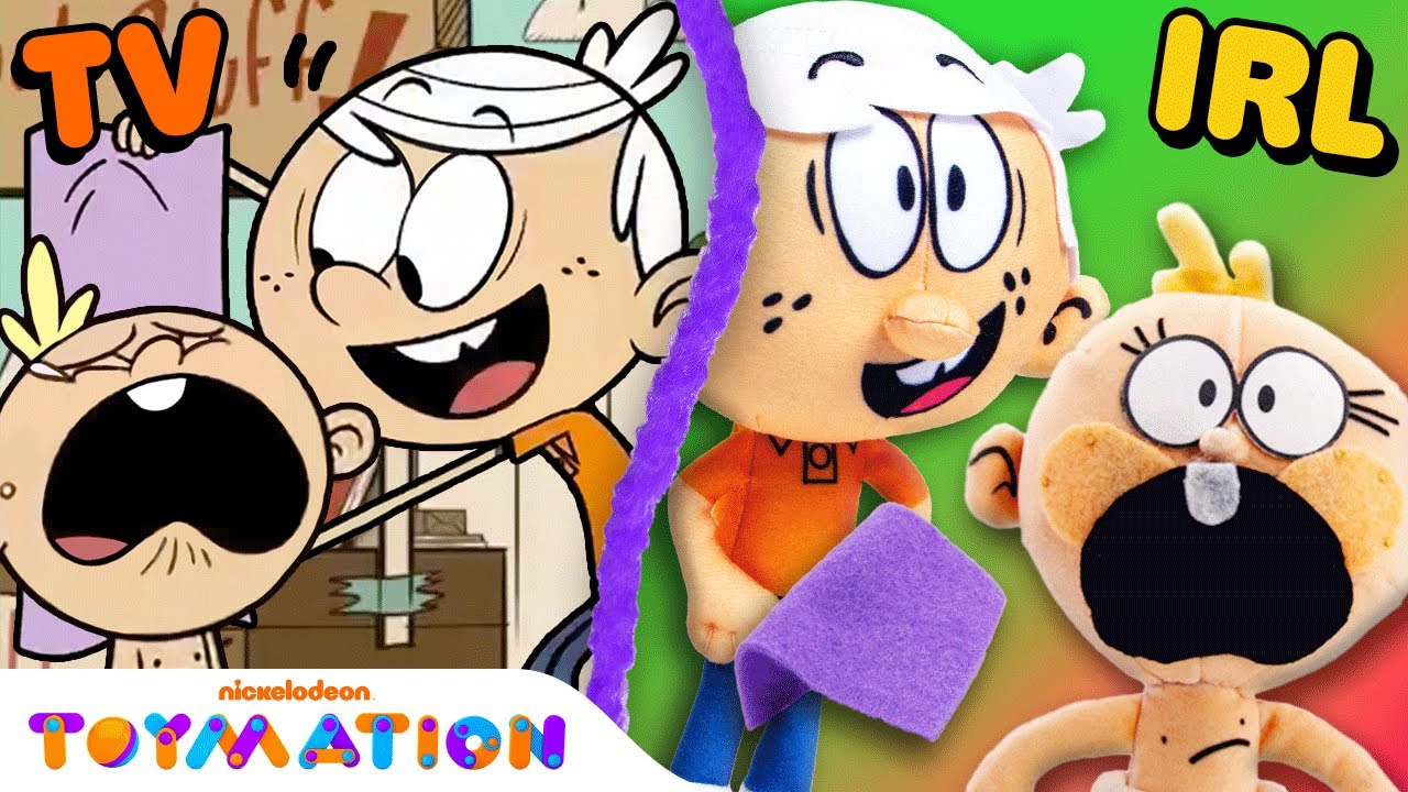 ⁣Lincoln Gives Baby Lily's Blanket Away!? | Loud House Puppets | Toymation