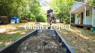 Work at the Off Grid Cabin | JUST KEEP GOING!!!