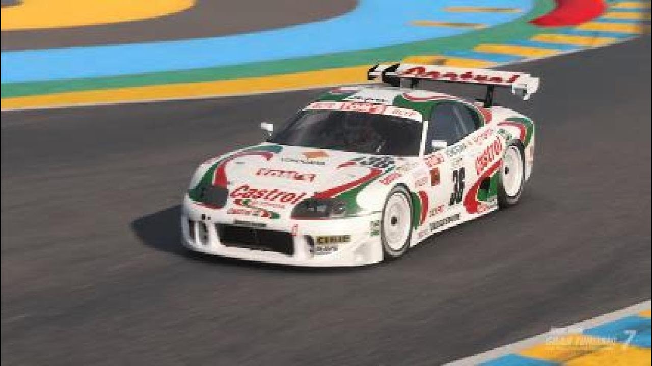 Toyota Supra GT500 (1997) | Le Mans | #toyota #toyotasupra #supra