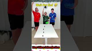 Table Bounce Challenge: Kaun Banega Winner? 🏓🏆#shorts #ytshorts #usashorts #challenge