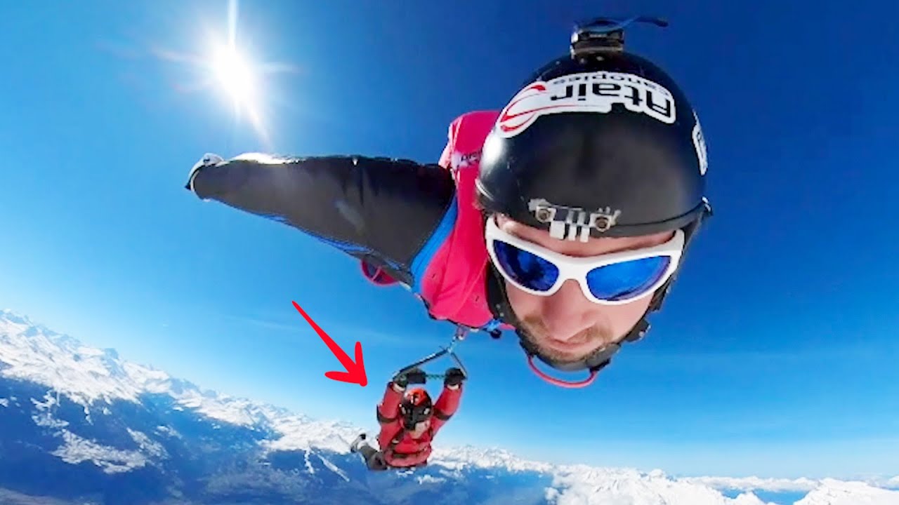 Exciting Skydiving Stunts and Catching Big Air – Video