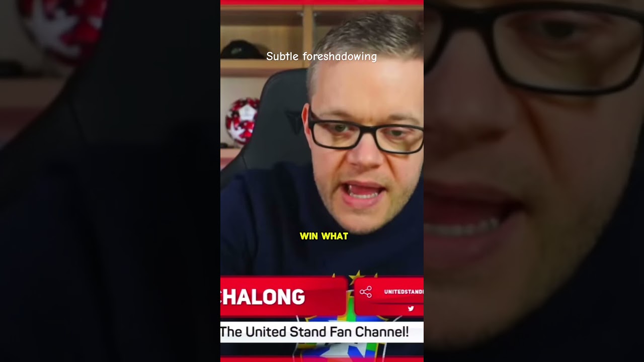 Subtle foreshadowing #goldbridge #manchesterunited #subtleforeshadowing