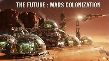 Future of Mars Colonization: 8K AI Visual Documentary - LIFE ON MARS #mars #space