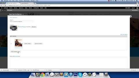 Adding a new Portfolio Item - Slash Responsive Drupal Theme