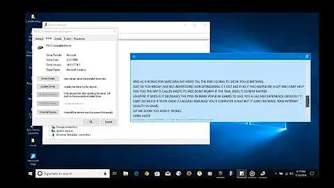 Cannot move/use your keyboard and mouse at the same time? Windows 10 solution!