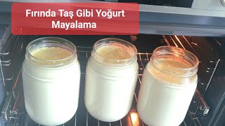 Fırında Taş Gibi Yoğurt Yapımı #taşgibiyoğurtnasılyapılır #fırındayoğurtyapımı #turkey #food