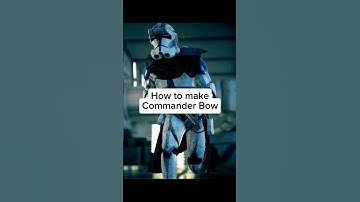 How to make Commander Bow in Lego @Captain_Rex_Builds