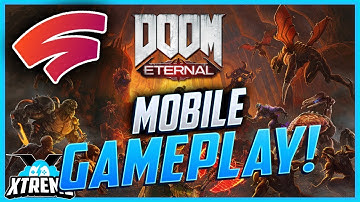 Doom Eternal Running On A Smartphone(Galaxy Note 10 plus via Stadia)