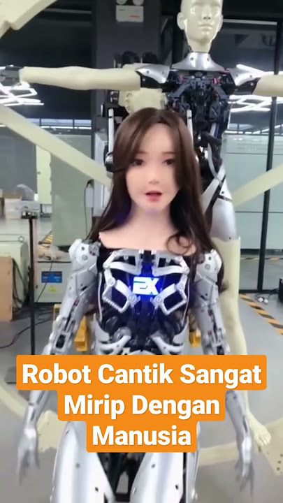 Robot cantik sangat mirip manusia #shorts #shortviral #teknologi #robot #robotcanggih #robots