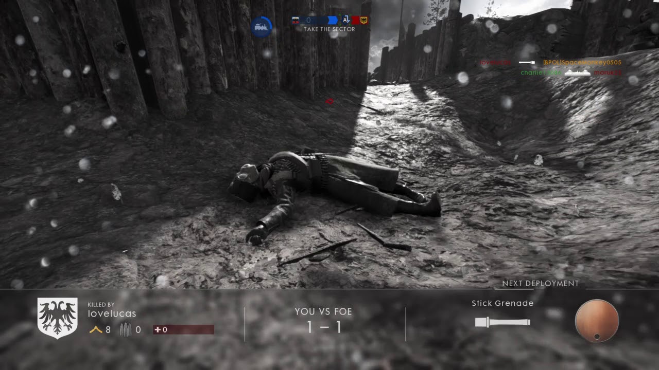 Battlefield 1, gunfight with bad connection