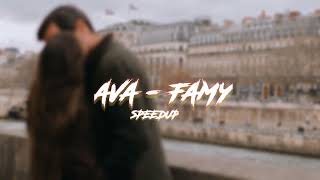 Famy - AVA (Speed up tiktok version) | Lyrics in description Resimi