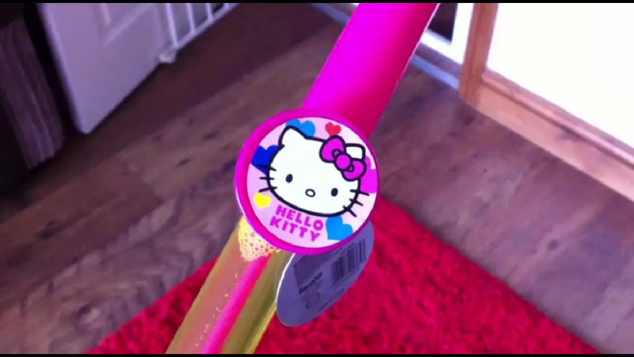 HelloKittyGoodies Hello Kitty massive bubble blower YouTube