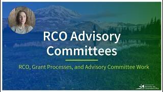 Advisory Committee Orientation - General