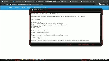 How To Deface Website Using JavaScript Overlay (JSO) Method!