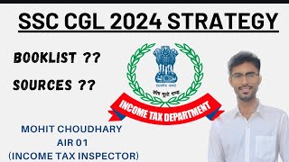 CGL STRATEGY 2024 | AIR 01 |  MOHIT CHOUDHARY ( ITI ) | ⭐⭐⭐ #ssc #CGL2024 #cgl