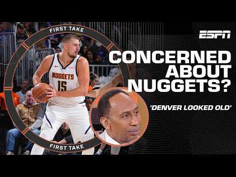 'Denver looks OLD' 😳 - Stephen A. REACTS to Nuggets vs. Thunder + Mavericks are SCARY?  | First Take