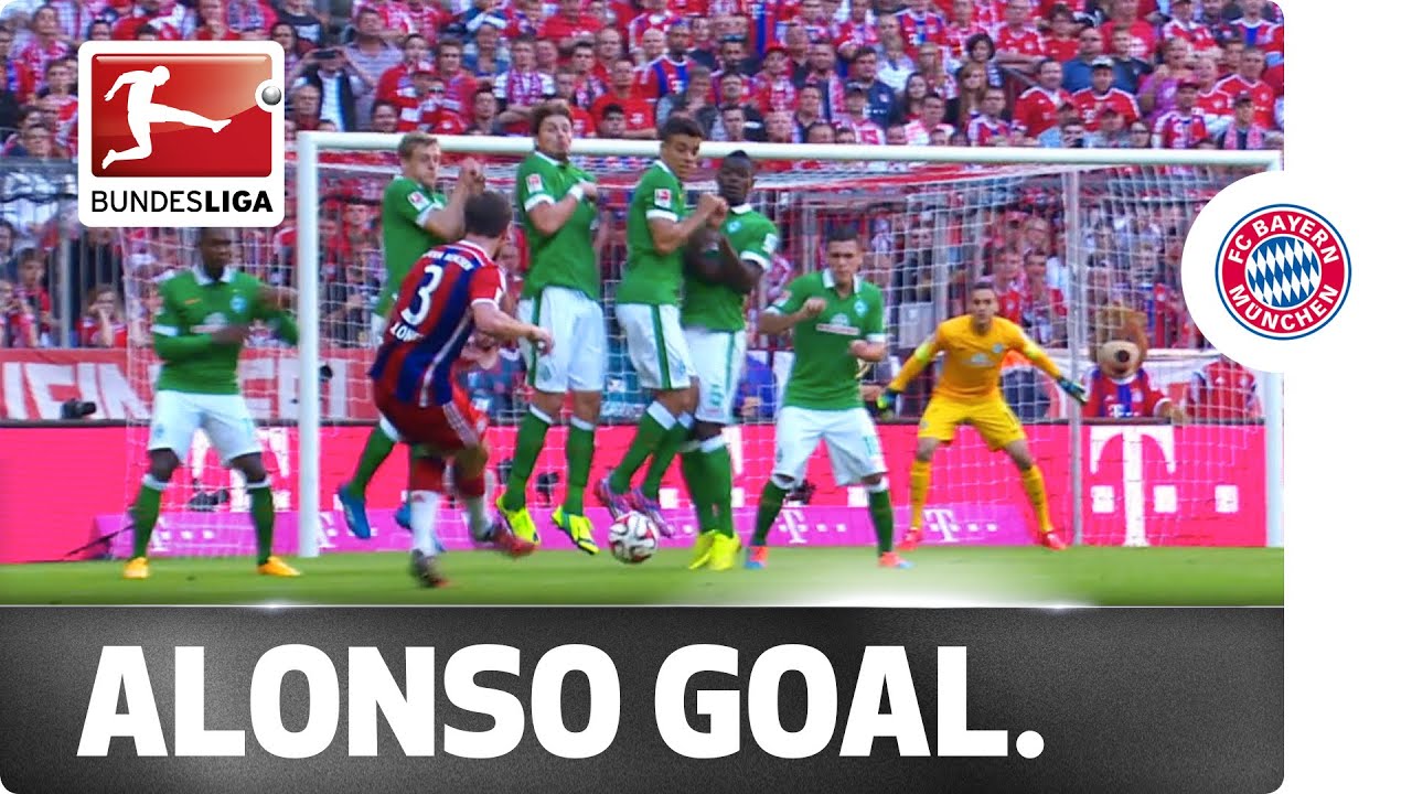 Under The Wall - Xabi Alonso's Cheeky Free-Kick