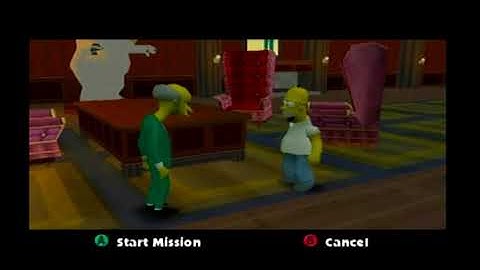 The Simpsons Hit & Run: Level 7 Mission 5 - Alien 