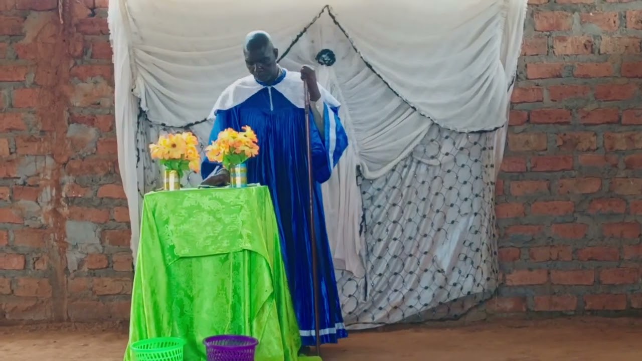 Bishop Meddy Musasa ministering 