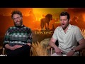 The Lion King: Seth Rogen & Billy Eichner Official Movie Interview