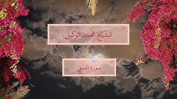 ما تيسّر من سورة النمل للقارئ محمد الوكيل📖🌿