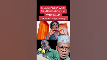 YANI MAMA SAMIA AKISIKIA HII SHABIBI KANENA NA AKALIFUMBIA JUU NI UKWELI Shrots 