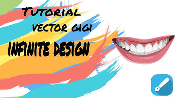 Cara membuat vector gigi | infinite design