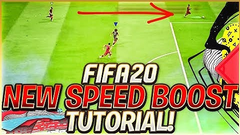 FIFA 20 NEW SPEED BOOST TUTORIAL - VERY EFFECTIVE EASY TO LEARN ATTACKING TRICK!!!
