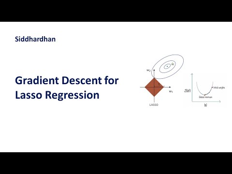 7.4.3. Gradient Descent for Lasso Regression