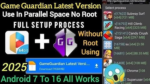 Game Guardian Latest Version Use In Android Without No Root 2025 Update🚀||