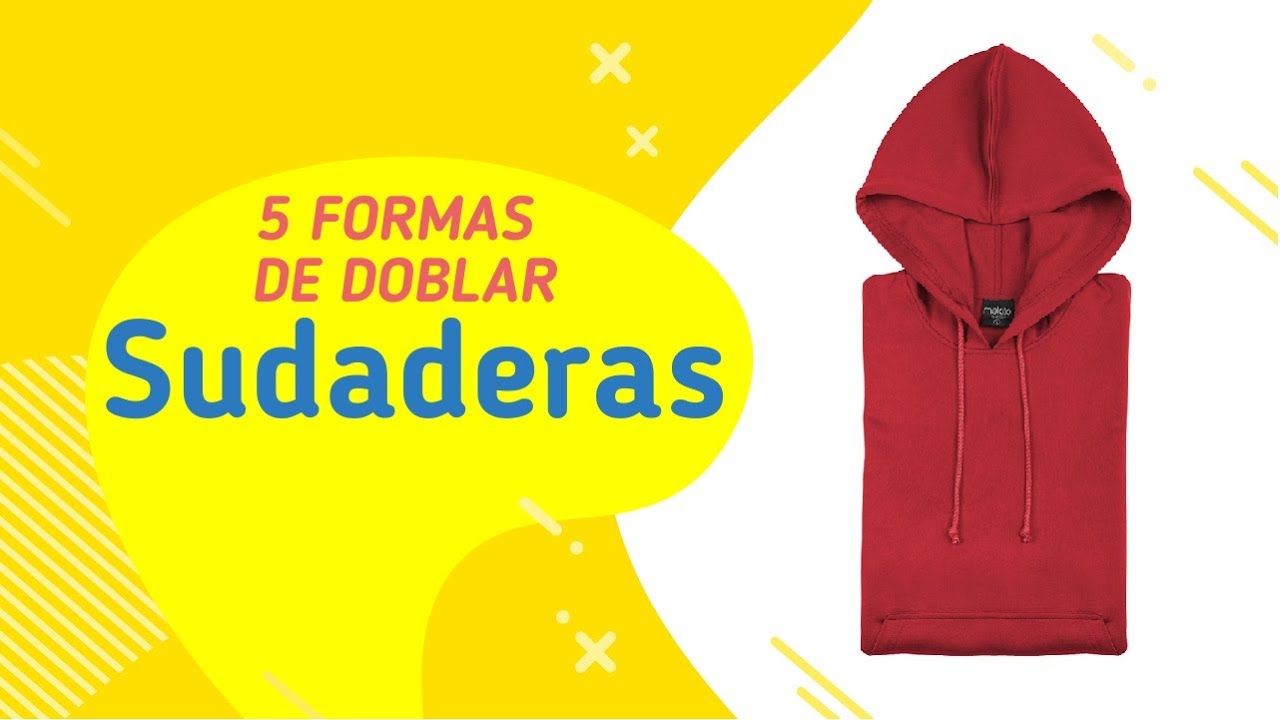 Como doblar sudadera con capucha