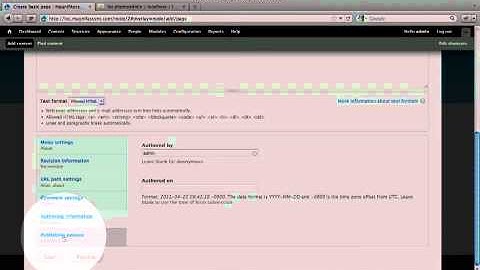 20. Finishing adding the About Us page (a Drupal how-to)