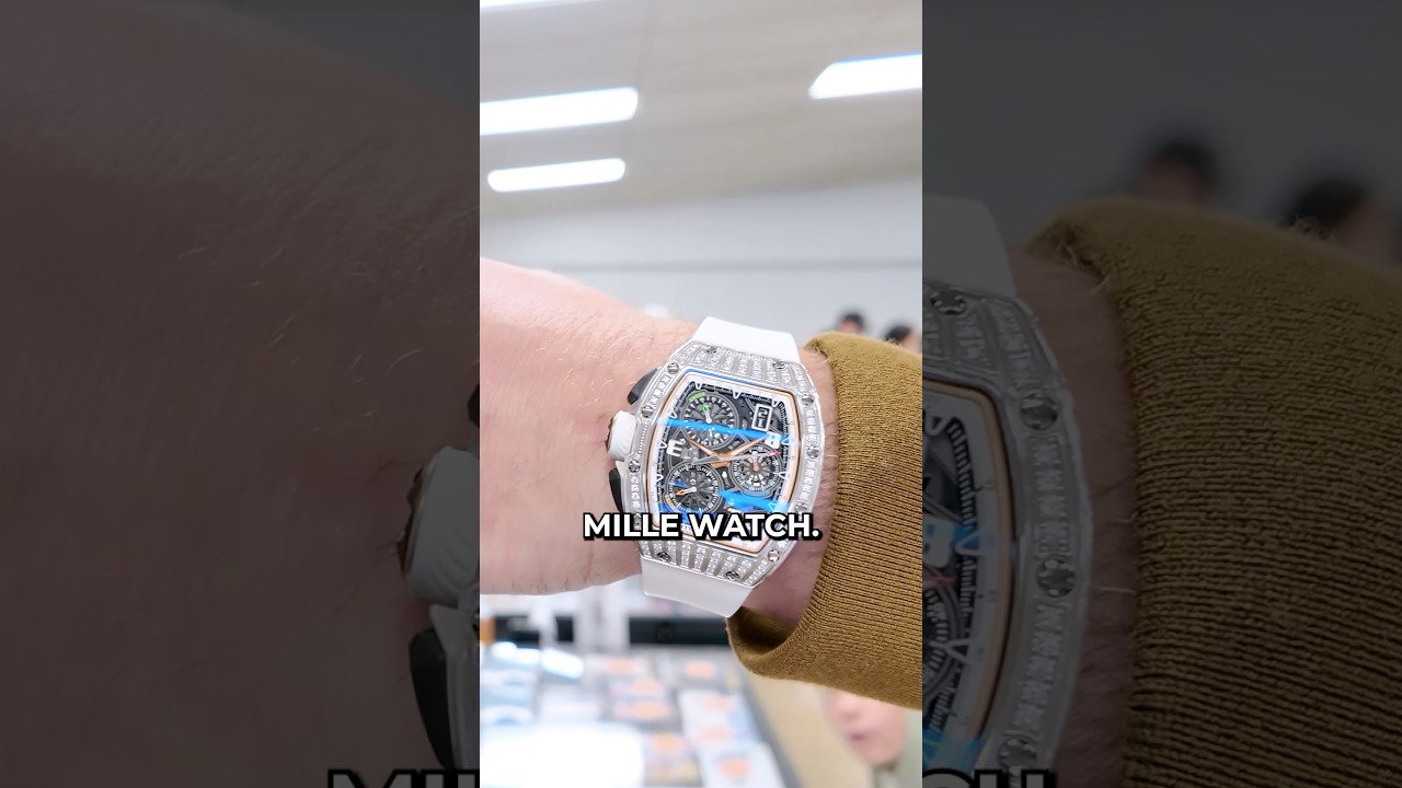 Trading my WHOLE collection for this $300,000 Richard Mille watch?!#pokemon #vendorpov #pikachu