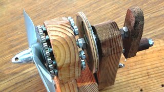 Magnetic gears : Axial drivetrain proof of concept