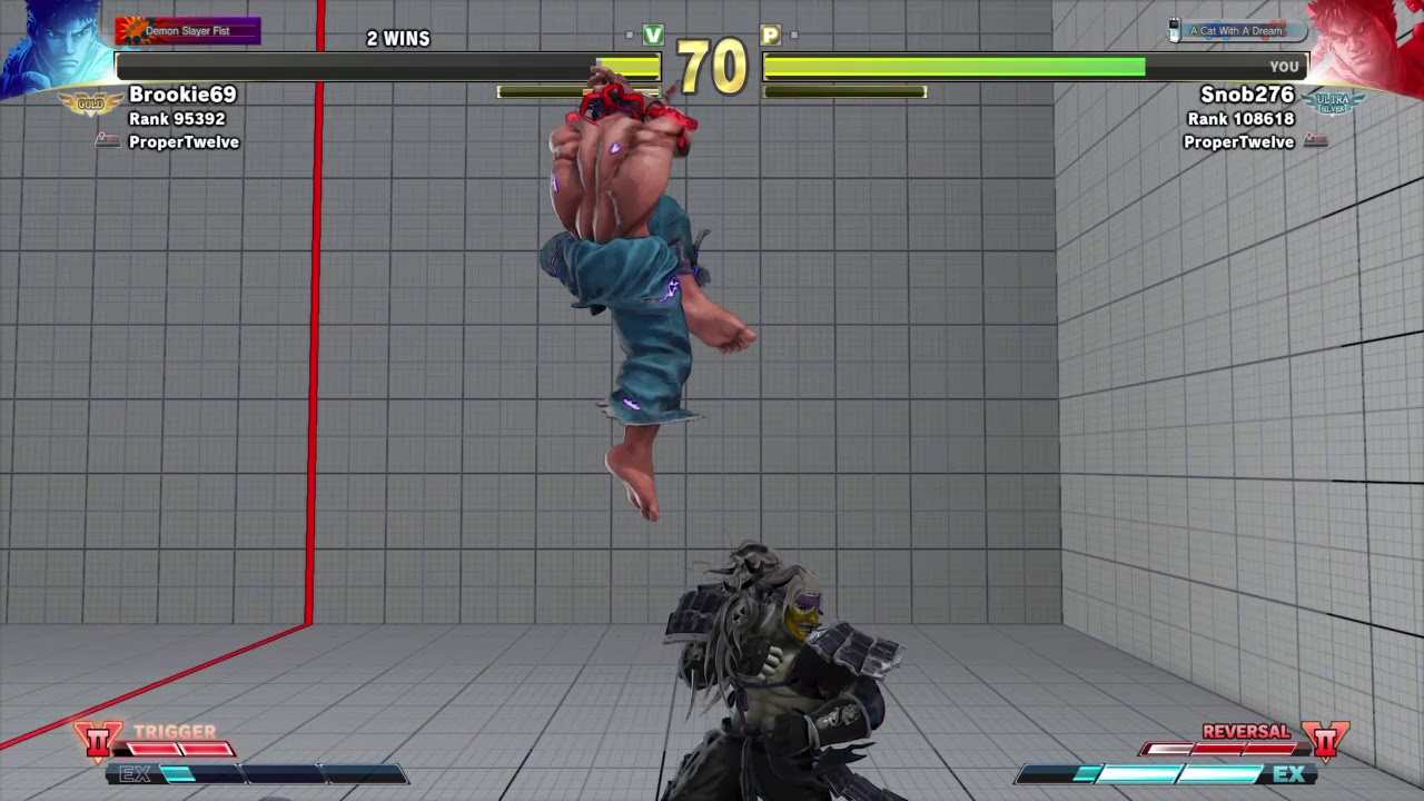 STREET FIGHTER V TOURNAMENT Kage (Snob276) VS Ryu (Brookie69) M4 R3