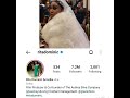 Rita Dominic edits bio to reflect new surname.So beautiful 😍