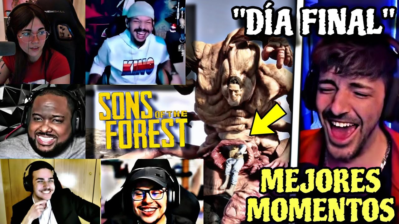 RISAS, GRITOS Y ENOJOS DE NEXXUZ, FAUNA10 Y LOS ARKEANOS EN “SONS OF THE FOREST” 😂 *DÍA FINAL*