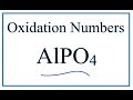Oxidation Numbers and Phosphate Ions