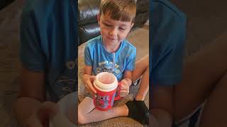 PRIME hydration Slushie!! #primehydration #drinkprime #icee #kidsvideos #foryou #primedrink #prime