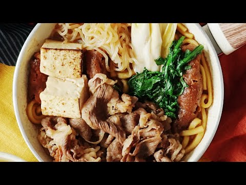 ほんのりな甘さ おばあちゃん家のすき焼きうどん Youtube