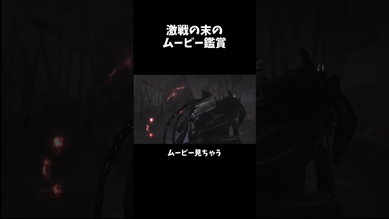 激戦の末の ムービー鑑賞