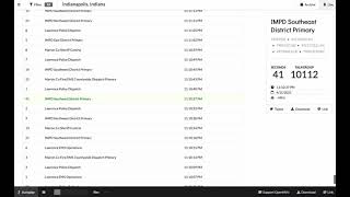 Scanner traffic - Indianapolis Mass Shooting