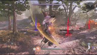 Nioh 3 block with severing spin