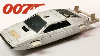 видео: Реставрация Lotus Esprit 007 James Bond Corgi no. 269. Литая модель игрушки. картинка: Реставрация Lotus Esprit 007 James Bond Corgi no. 269. Литая модель игрушки.