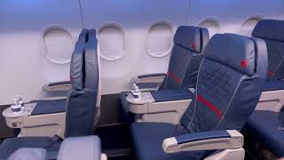 First Cl Seats A320-200 Delta Airlines Short Domestic Flight Atl - Okc Seat Configuration