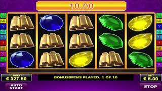 Big Win On Free Spin Bonus - Hot Diamonds Slot Machine screenshot 4