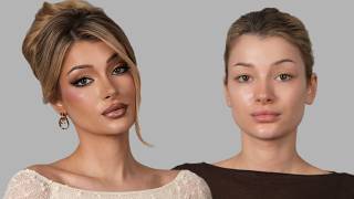 تتوريال ميكب ناعم بآيشادو مسحوب/ lifted soft glam makeup tutorial screenshot 5
