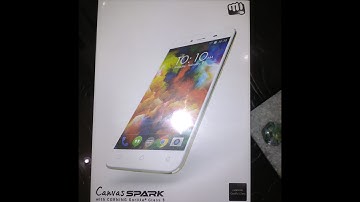 Micromax Canvas Spark Q380 Unboxing and Hands on Review